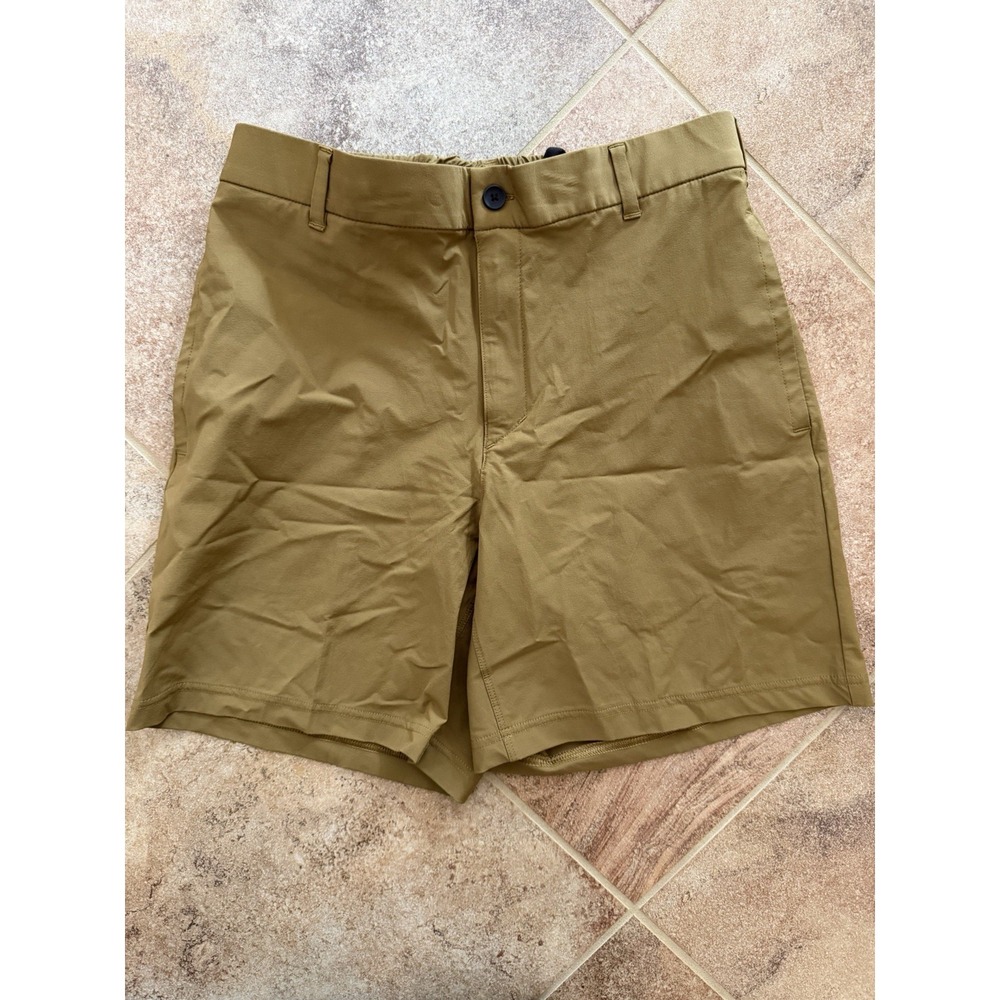 Men's VRST 7" Golf Easy Waist Shorts Brown Spice Size Small NWT